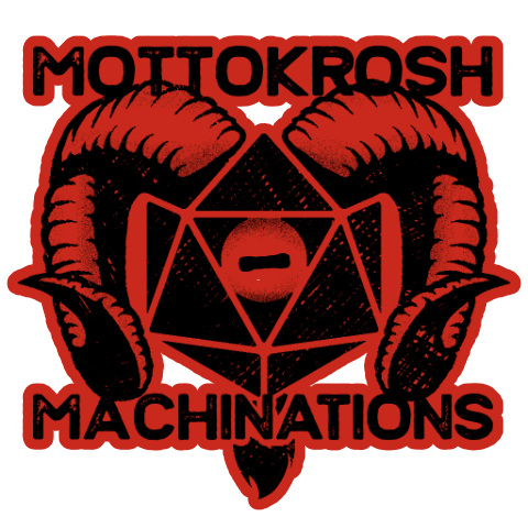 Mottokrosh Machinations logo.